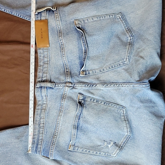 &DENIM GIRLFRIEND CUT Distressed Jeans 32 - Picture 7 of 16